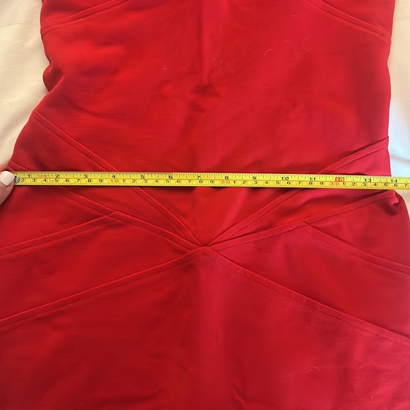 Diane Von Furstenberg Red Benny Bodycon Dress - Picture 8 of 10